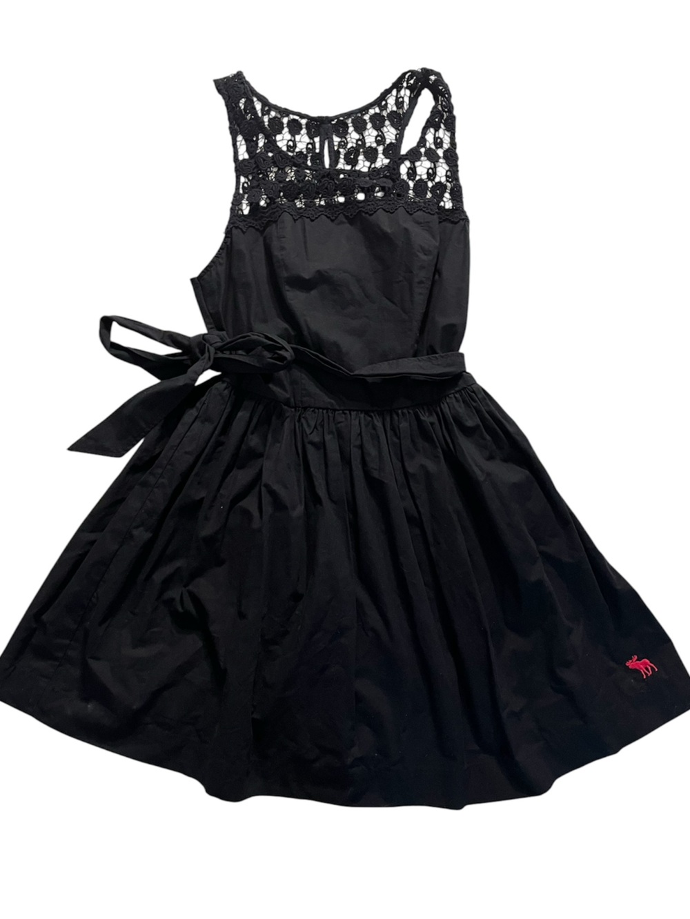 NWT Abercrombie & Fitch | Women’s Lace Yoke Fit-and-Flare Dress